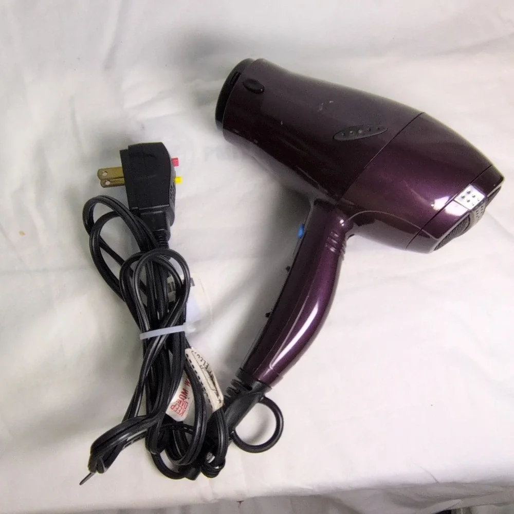 Conair Infiniti Pro Professional Hair‎ Dryer Purple 1875W -NEW  Adjustable Heat